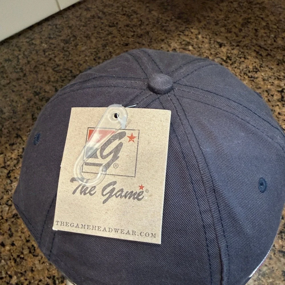 US Naval Academy NAVY The Game Cap 3-D Anchor RELAXED TWILL Hat New